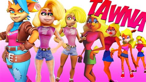 boozy beach wumpa|Evolution Of Tawna Bandicoot (1996.